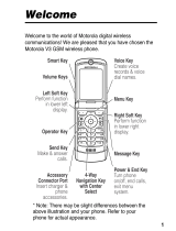 Motorola V3 -  2 User manual