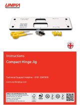 Unika Compact Hinge Jig Operating instructions