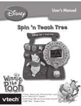 VTech DISNEY Winnie the Pooh Spin  n Teach Tree User manual