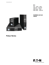 Eaton Pulsar EX 1500 Installation and User Manual