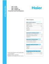 Haier HRF- 518FR/A Operating instructions