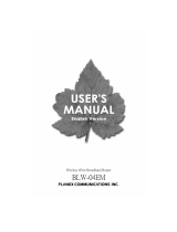 Planex BLW-04EM User manual