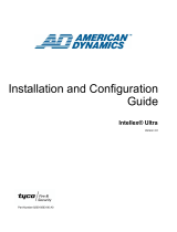 American Dynamics Intellex Ultra Installation And Configuration Manual