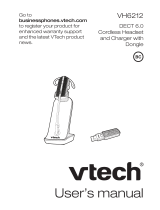 VTech VH6212 User manual