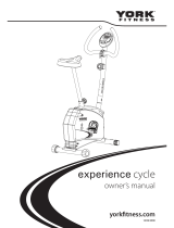 York Fitness experience cycle Owner's manual