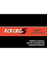 MOTO GUZZI 1000s Owner's manual