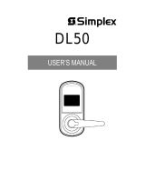 Simplex DL50 User manual