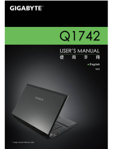 Gigabyte Q1742N User manual