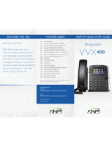 Polycom VVX 400 Quick start guide