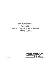 Cabletron Systems SmartSwitch 9000 User manual