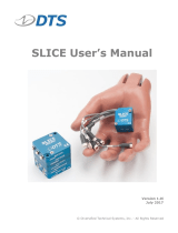 DTS SLICE NANO User manual