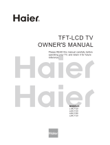 Haier L19C1120 Owner's manual