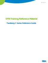 TANDBERG C Series Reference guide