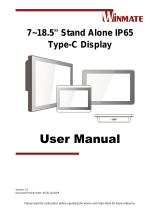 Winmate R15L600-PTA3-C User manual