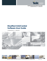 Telit Wireless Solutions BlueMod plus S42/Central Software User's Manual