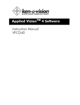 Ken A Vision Applied Vision 4 User manual