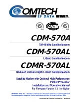 Comtech EF Data cdm-570a Operating instructions