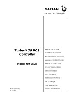Varian Turbo-V 70 PCB series Instructions For Use Manual