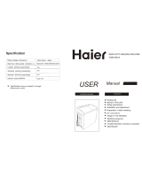 Haier HWM108VA User manual