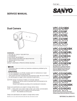 Sanyo VPC-CG10P - Xacti Camcorder - 720p User manual