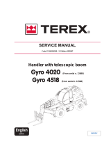 Terex Gyro 4020 User manual