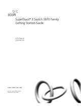 3com SUPERSTACK 3 3870 Series Getting Started Manual