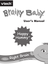 VTech Brainy Baby Happy Hammy User manual