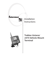 Intermec Trakker Antares 2475 Installation Instructions Manual