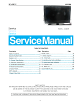 Vizio VA320M - 32" LCD TV User manual