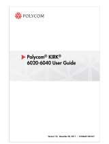 Polycom KIRK 6020 User manual