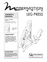 FreeMotion Epic GZFI8043.3 Owner's manual