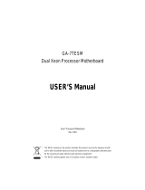 Gigabyte GA-7TESM1 User manual