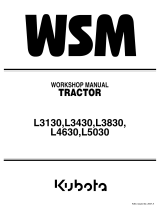 Kubota L3400 Workshop Manual