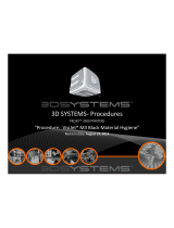 3D Systems PROJET 3500 Procedures Manual