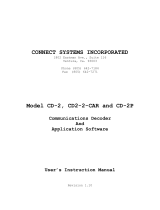 CSI CD-2P User Instruction Manual