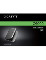 Gigabyte Q1000 Series User manual