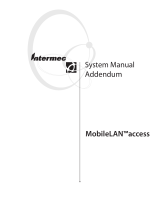 Intermec MobileLAN access Manual Addendum