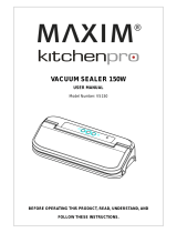 Maxim Kitchenpro VS150 User manual