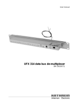 Kathrein UFX 314 User manual