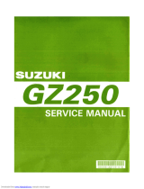 Suzuki GZ250 Marauder User manual
