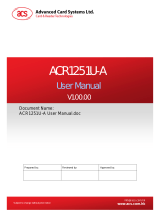 Advanced Card Systems ACR1251U-A User manual