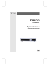 Topfield TF 5000 PVRt User manual