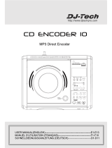 DJ-Tech cd encoder 10 User manual