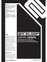 Reloop AmPIRE D2500 Operating instructions