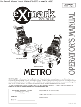 Exmark metro User manual
