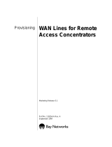 Bay Networks 5393 Provisioning Manual