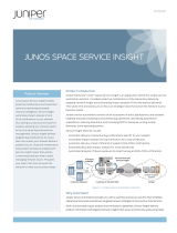 Juniper JUNOS SPACE SERVICE INSIGHT Overview