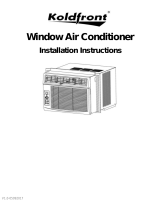 KoldFront WAC8001W Installation Instructions Manual