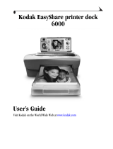 Kodak EasyShare Printer Dock 6000 User manual