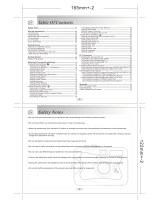 Megxon TX520 User manual